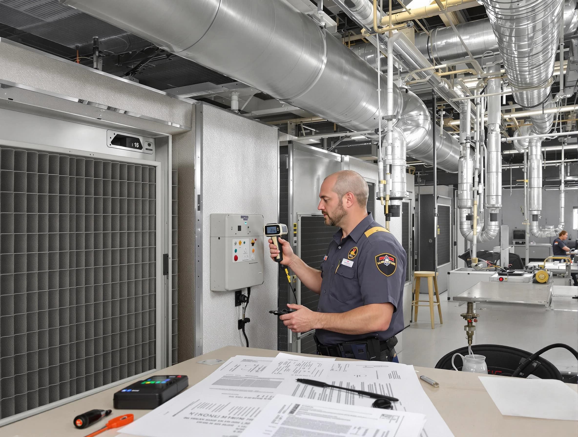 Professional filter system inspection by Welby Air Duct Cleaning in Welby